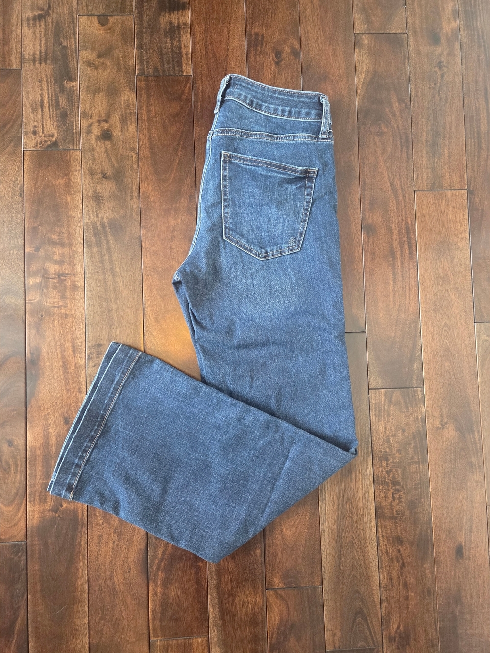 Avery High Rise Luxe Stretch Trouser Leg Jeans - Picture 5 of 8